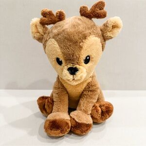 Cuddle Land Just Play Kohls Deer Plush Animal Stitched Eyes Soft Lovey 10”